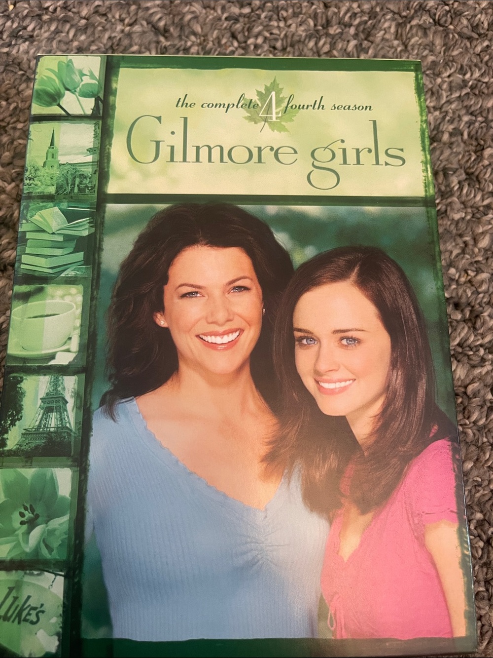 Gilmore Girls The Complete Fourth Season DVD Box Set - Green Cover